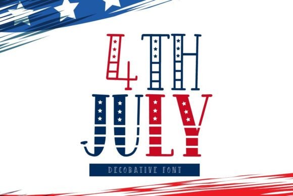 4th July Font for Eye-Catching Design