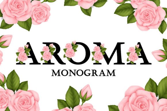 Aroma Monogram: A Delicate Font for Modern Web Design