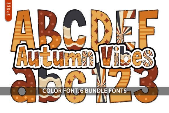 Autumn Vibes Bundle: A Playful Font for Seasonal Branding
