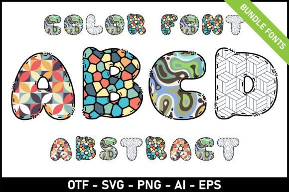 Bringing Creativity to Life with Abstract Bundle Font