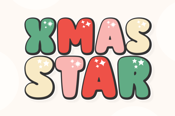 Bringing Festive Charm with Xmas Star Font
