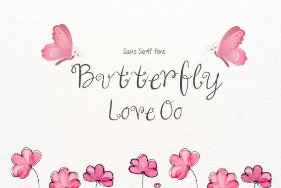 Butterfly Love Oo: A Playful Sans Serif for Modern Typography