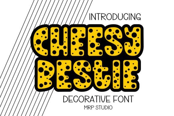 Cheesy Bestie Font for Business Branding