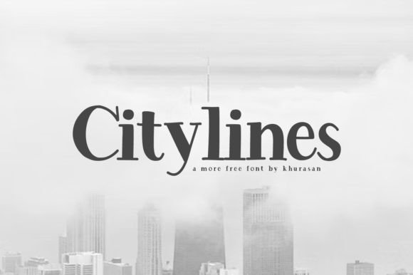 Citylines Serif Font for Modern Web Design