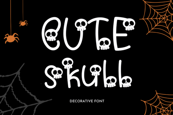 Cute Skull Font Review for Design Projects