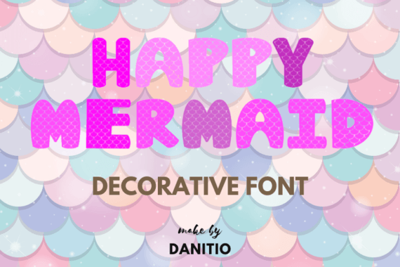 Happy Mermaid Font for Editorial Design