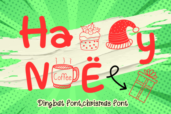 Happy Noel Font for Seasonal Marketing and Brand Design
