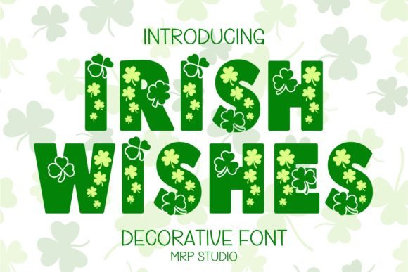 Irish Wishes Font for Handmade Creations