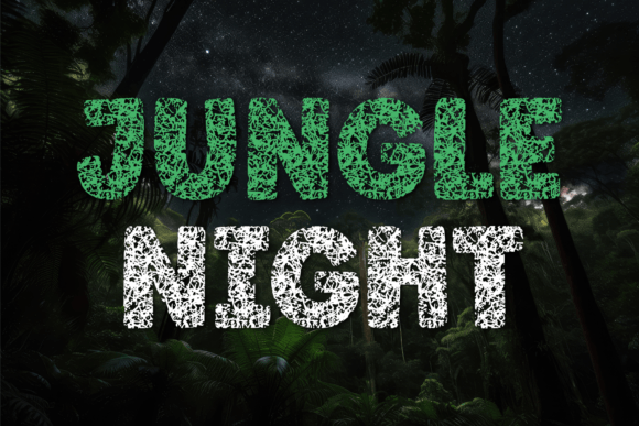 Jungle Night Font Review: A Whimsical Addition to Your Design Toolkit