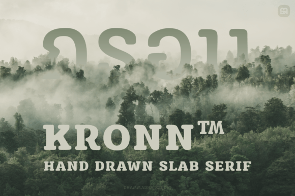 Kronn Font for Branding Projects