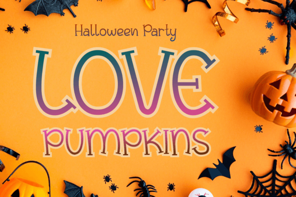Love Pumpkins: A Playful Typeface for Modern Editorial Design
