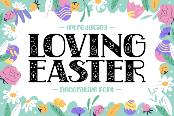 Loving Easter Font for Branding Projects