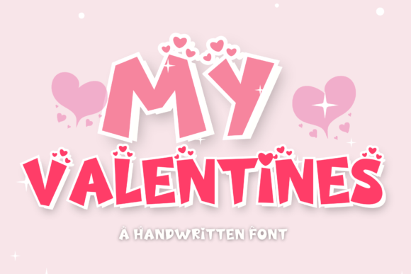 My Valentines: A Playful Font for Creative Branding Projects