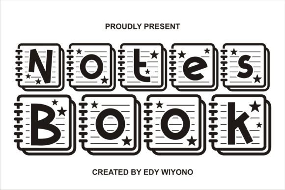 Notes Book Font for Eye-Catching Campaigns