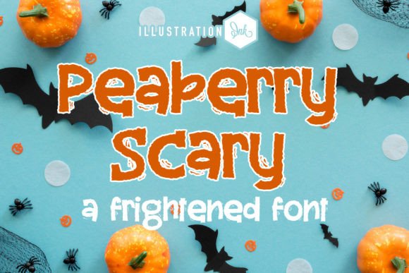 Peaberry Scary: A Playful Font for Bold Campaigns