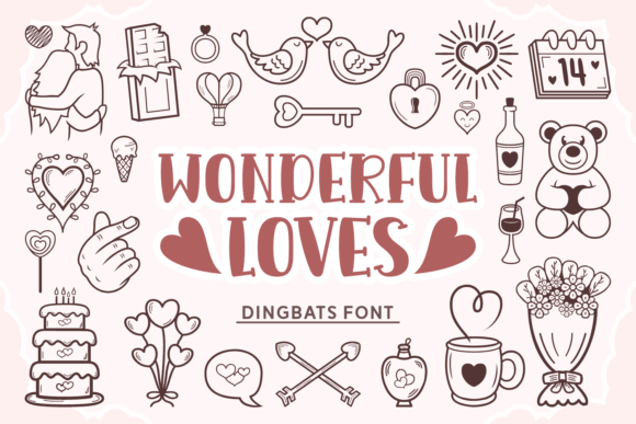 Wonderful Loves Font for Romantic Web Designs